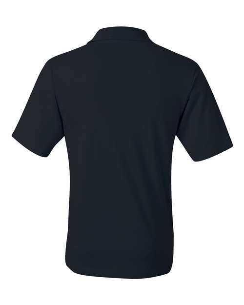 JERZEES Men's SpotShield® 50/50 Polo with Pocket 436MPR