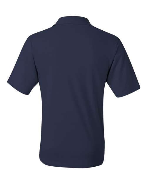 JERZEES Men's SpotShield® 50/50 Polo with Pocket 436MPR