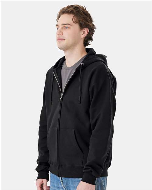 Hanes Unisex Ultimate Cotton® Full-Zip Hooded Sweatshirt F280