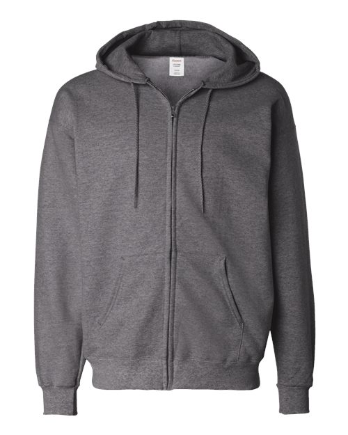 Hanes Unisex Ultimate Cotton® Full-Zip Hooded Sweatshirt F280