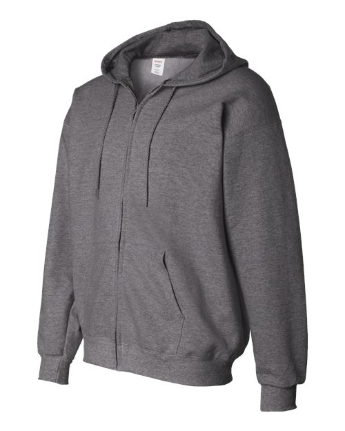 Hanes Unisex Ultimate Cotton® Full-Zip Hooded Sweatshirt F280