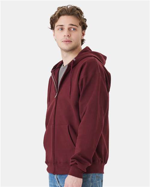 Hanes Unisex Ultimate Cotton® Full-Zip Hooded Sweatshirt F280