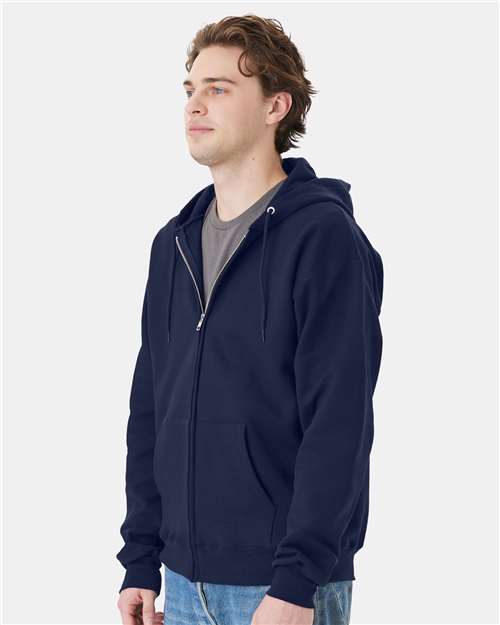 Hanes Unisex Ultimate Cotton® Full-Zip Hooded Sweatshirt F280