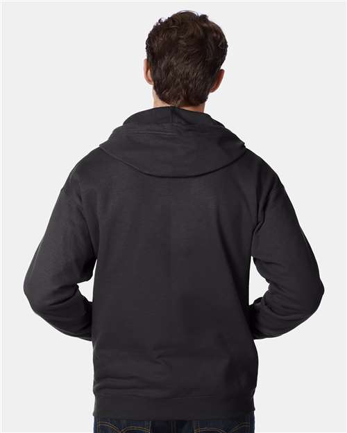 Hanes Unisex EcoSmart® Full-Zip Hooded Sweatshirt P180