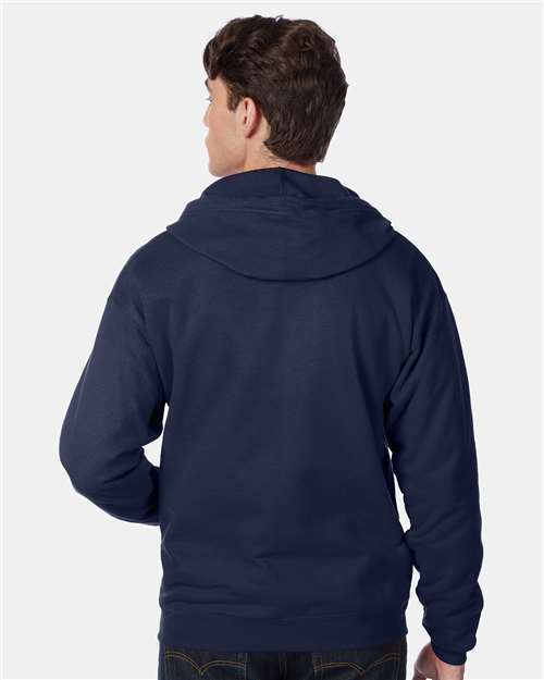 Hanes Unisex EcoSmart® Full-Zip Hooded Sweatshirt P180