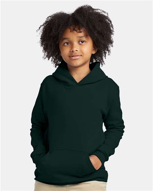 Hanes Youth EcoSmart® Hooded Sweatshirt P473