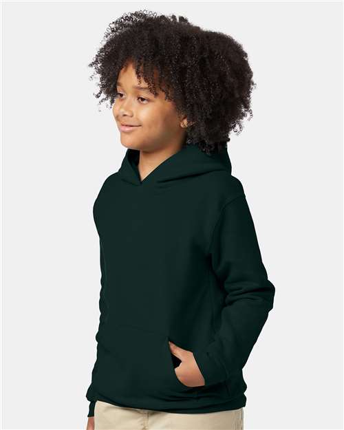 Hanes Youth EcoSmart® Hooded Sweatshirt P473