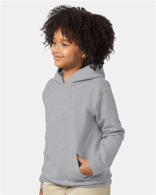 Hanes Youth EcoSmart® Hooded Sweatshirt P473