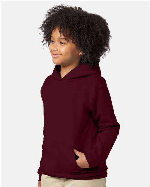 Hanes Youth EcoSmart® Hooded Sweatshirt P473
