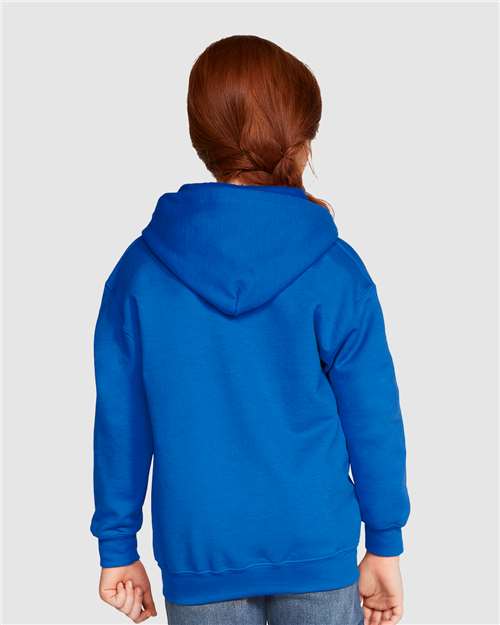 Gildan Youth Heavy Blend™ Full-Zip Hooded Sweatshirt 18600B