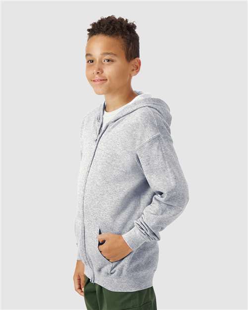 Gildan Youth Heavy Blend™ Full-Zip Hooded Sweatshirt 18600B