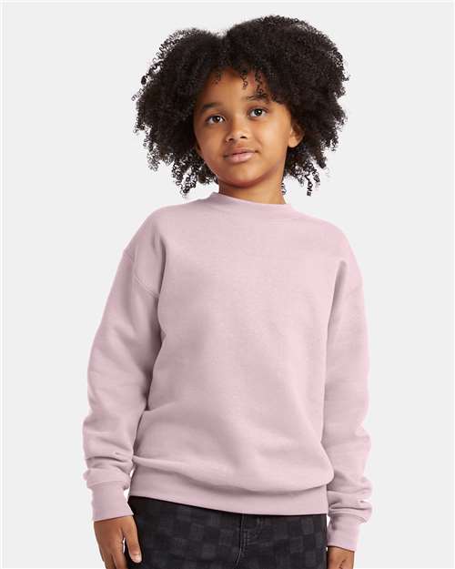 Hanes Youth EcoSmart® Crewneck Sweatshirt P360