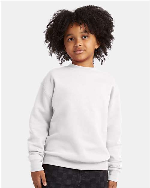 Hanes Youth EcoSmart® Crewneck Sweatshirt P360