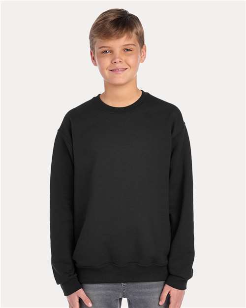 JERZEES Youth NuBlend® Crewneck Sweatshirt 562BR