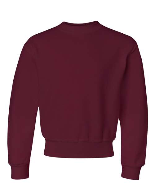 JERZEES Youth NuBlend® Crewneck Sweatshirt 562BR