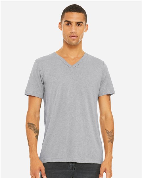 BELLA + CANVAS Unisex Triblend V-Neck Tee 3415