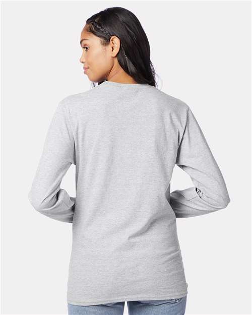 Hanes Authentic Long Sleeve T-Shirt 5586