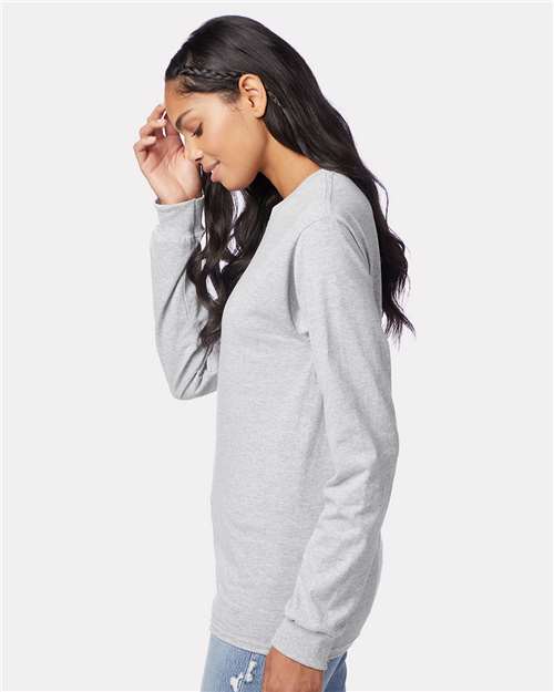 Hanes Authentic Long Sleeve T-Shirt 5586