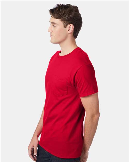 Hanes Men's Authentic Pocket T-Shirt 5590