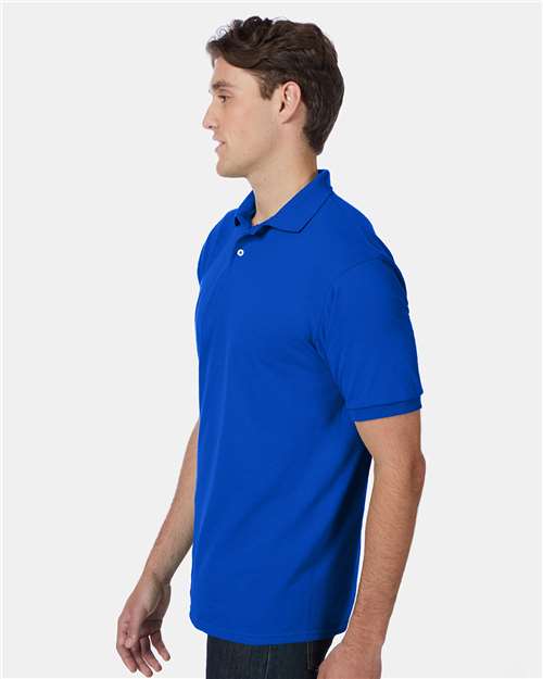 Hanes Men's EcoSmart® Jersey Polo 054X