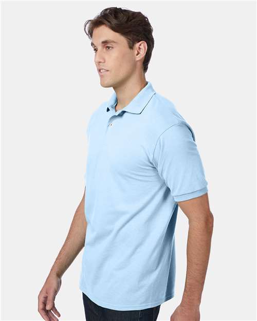 Hanes Men's EcoSmart® Jersey Polo 054X