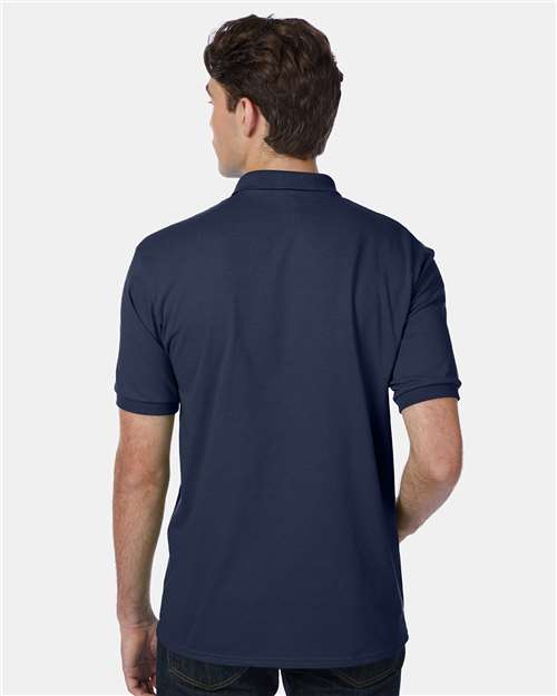 Hanes Men's EcoSmart® Jersey Polo 054X