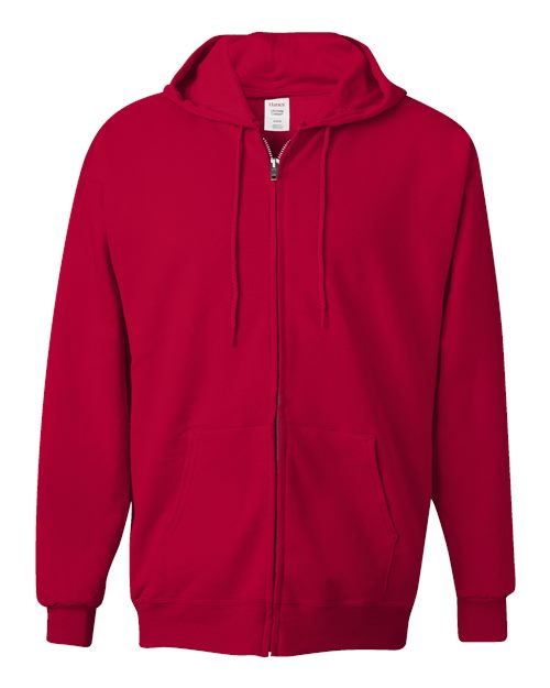 Hanes Unisex Ultimate Cotton® Full-Zip Hooded Sweatshirt F280