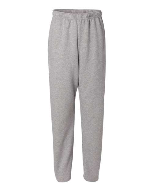 JERZEES Unisex NuBlend® Open-Bottom Sweatpants with Pockets 974MPR