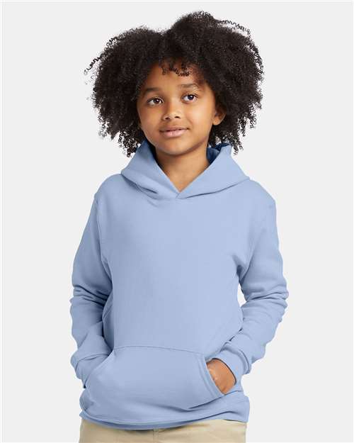 Hanes Youth EcoSmart® Hooded Sweatshirt P473