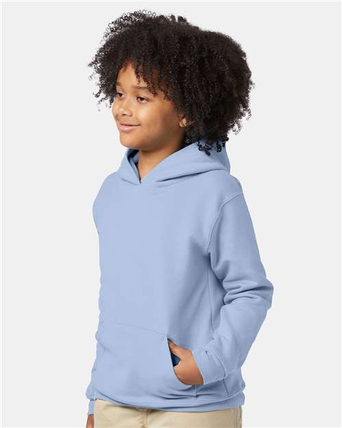 Hanes Youth EcoSmart® Hooded Sweatshirt P473