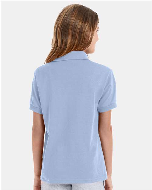 Hanes Youth EcoSmart® Jersey Polo 054Y