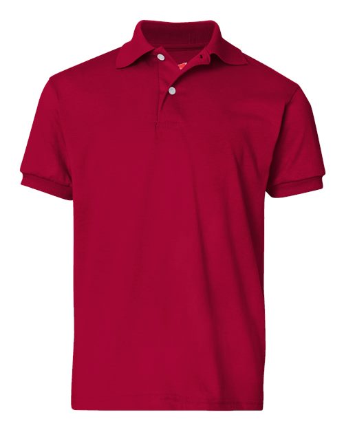 Hanes Youth EcoSmart® Jersey Polo 054Y