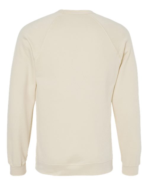 BELLA + CANVAS Unisex Sponge Fleece Raglan Crewneck Sweatshirt 3901