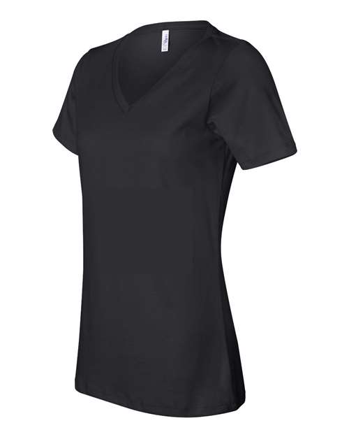 BELLA + CANVAS Women’s Relaxed Jersey V-Neck Tee 6405