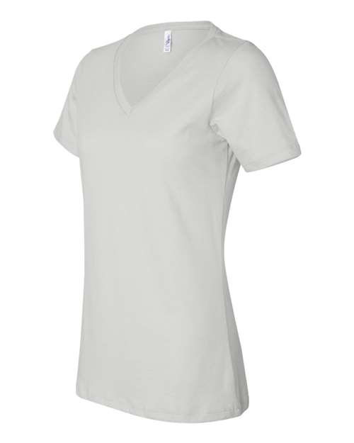 BELLA + CANVAS Women’s Relaxed Jersey V-Neck Tee 6405