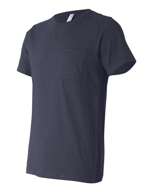 BELLA + CANVAS Men's Jersey Pocket Tee 3021
