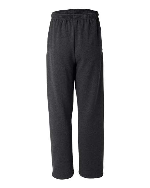 JERZEES Unisex NuBlend® Open-Bottom Sweatpants with Pockets 974MPR