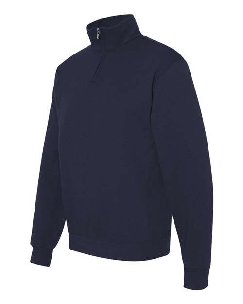 JERZEES Unisex Nublend® Cadet Collar Quarter-Zip Sweatshirt 995MR