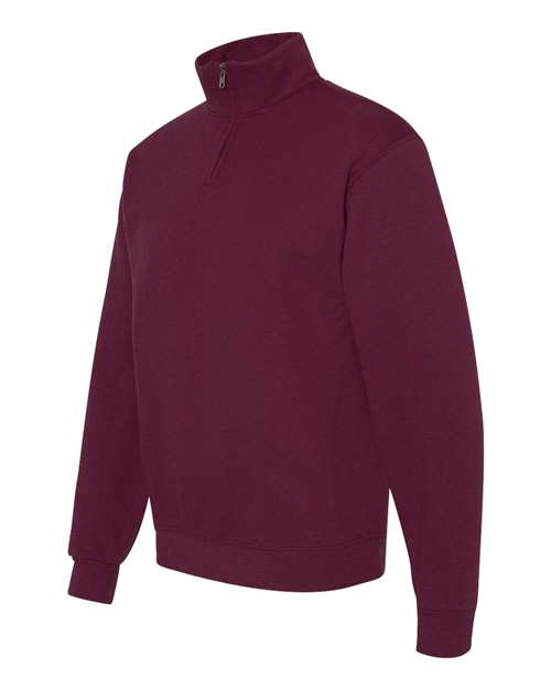 JERZEES Unisex Nublend® Cadet Collar Quarter-Zip Sweatshirt 995MR