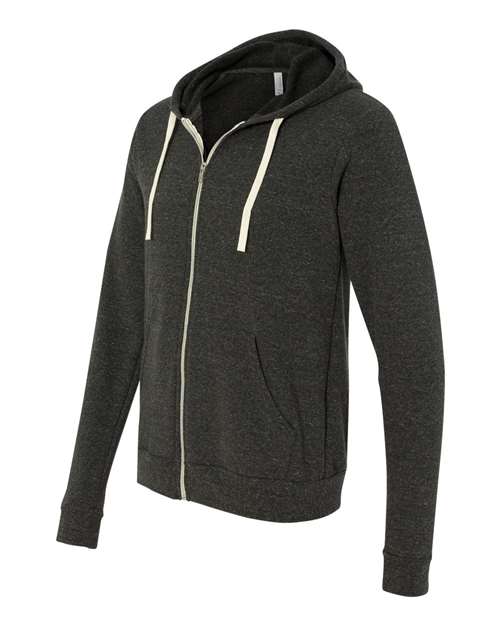 BELLA + CANVAS Unisex Triblend Sponge Fleece Full-Zip Hoodie Sweatshirt 3909