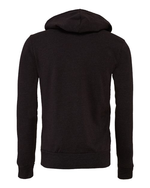 BELLA + CANVAS Unisex Sponge Fleece Full-Zip Hoodie Sweatshirt 3739