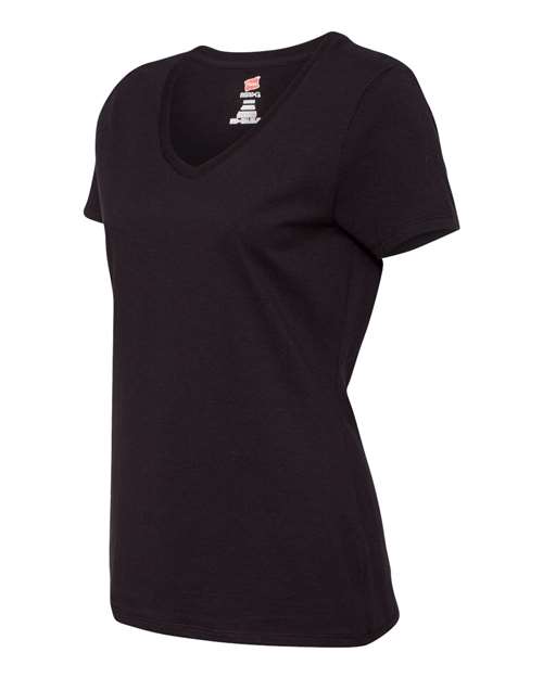 Hanes Women's Perfect-T V-Neck T-Shirt S04V