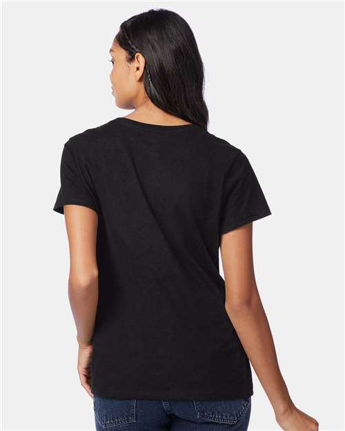 Hanes Women's Perfect-T V-Neck T-Shirt S04V