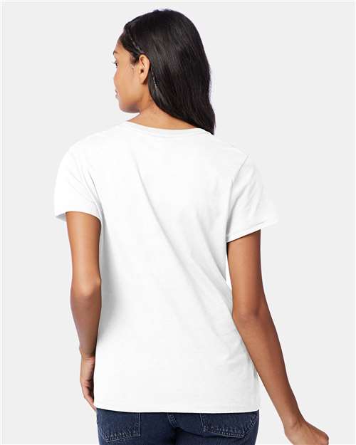 Hanes Women's Perfect-T V-Neck T-Shirt S04V