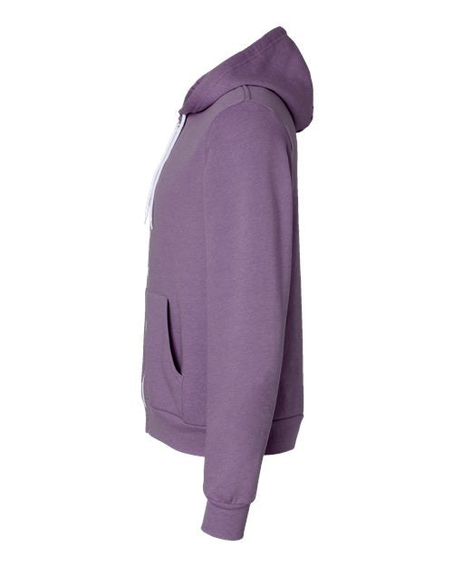 BELLA + CANVAS Unisex Sponge Fleece Full-Zip Hoodie Sweatshirt 3739