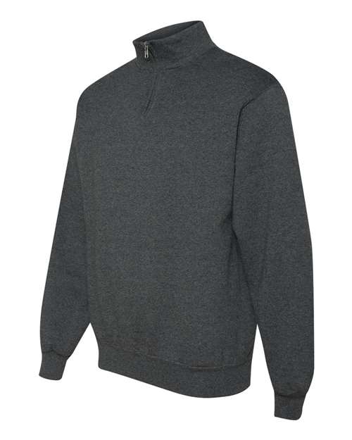 JERZEES Unisex Nublend® Cadet Collar Quarter-Zip Sweatshirt 995MR