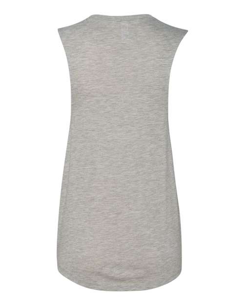 BELLA + CANVAS Women's Flowy Scoop Muscle Tank 8803