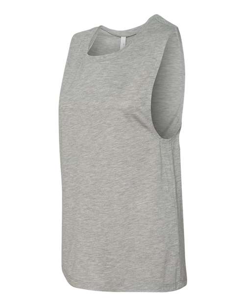 BELLA + CANVAS Women's Flowy Scoop Muscle Tank 8803