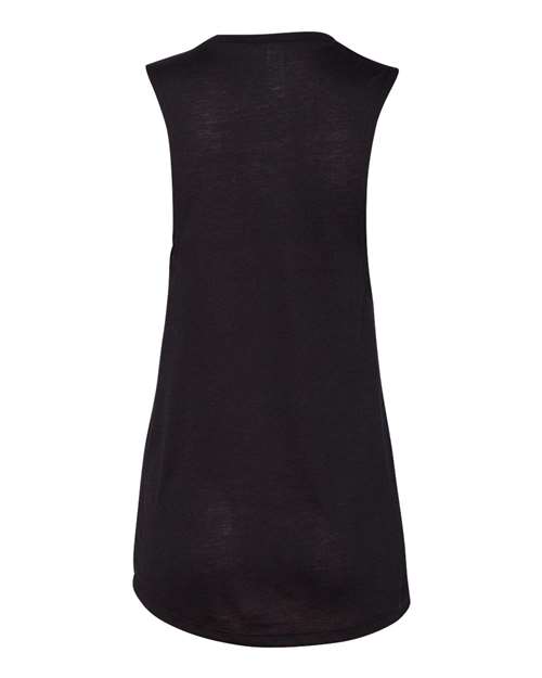 BELLA + CANVAS Women's Flowy Scoop Muscle Tank 8803