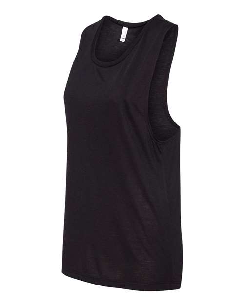 BELLA + CANVAS Women's Flowy Scoop Muscle Tank 8803
